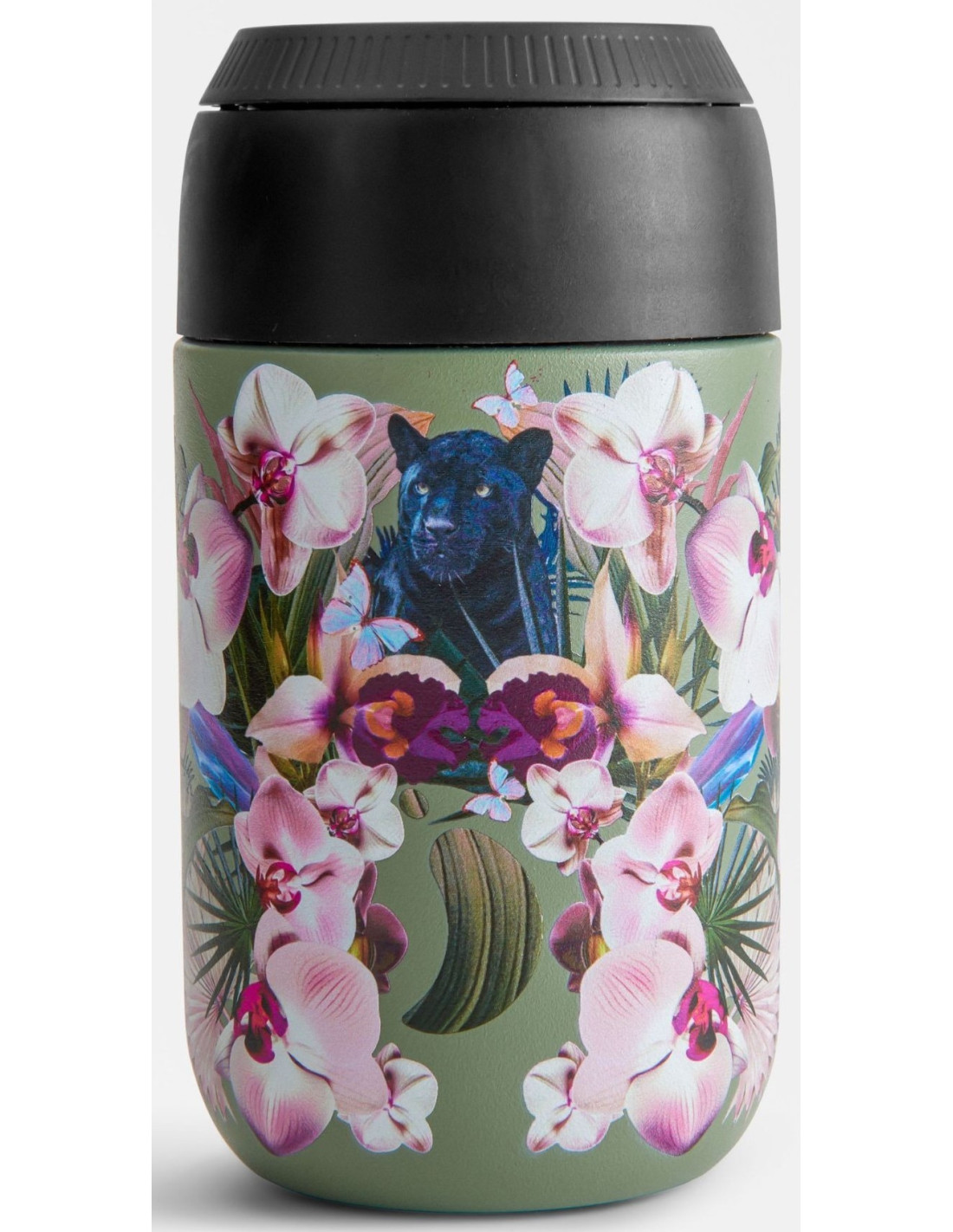 Levně Termohrnek Chilly's Bottles - Orchid Panther 340ml, edice Botanical/Series 2