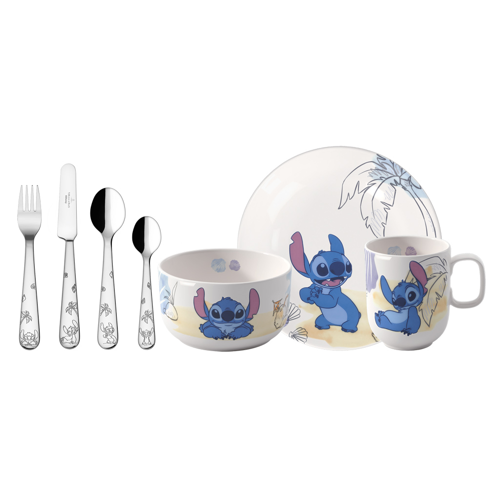 Dětská sada nádobí Disney Stitch 7 ks - Villeroy & Boch