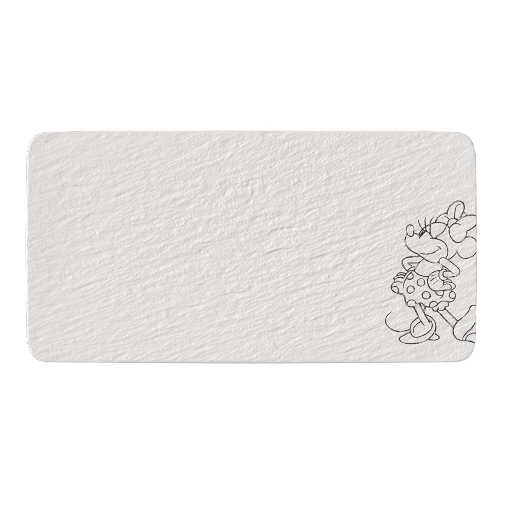 Villeroy & Boch Servírovací talíř Manufacture Rock blanc - Mickey Mouse