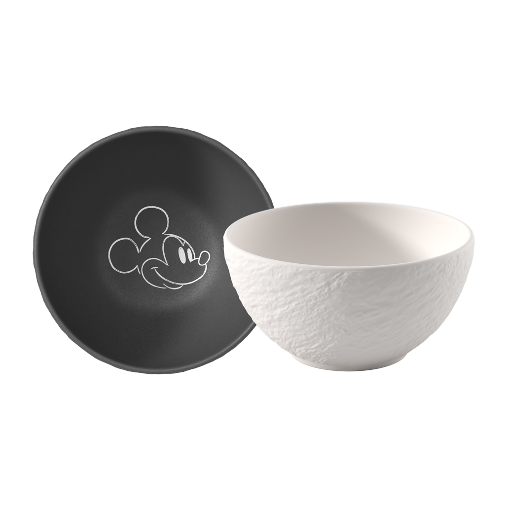 Levně Miska na cereálie Manufacture Rock - Mickey Mouse, 2 ks - Villeroy & Boch
