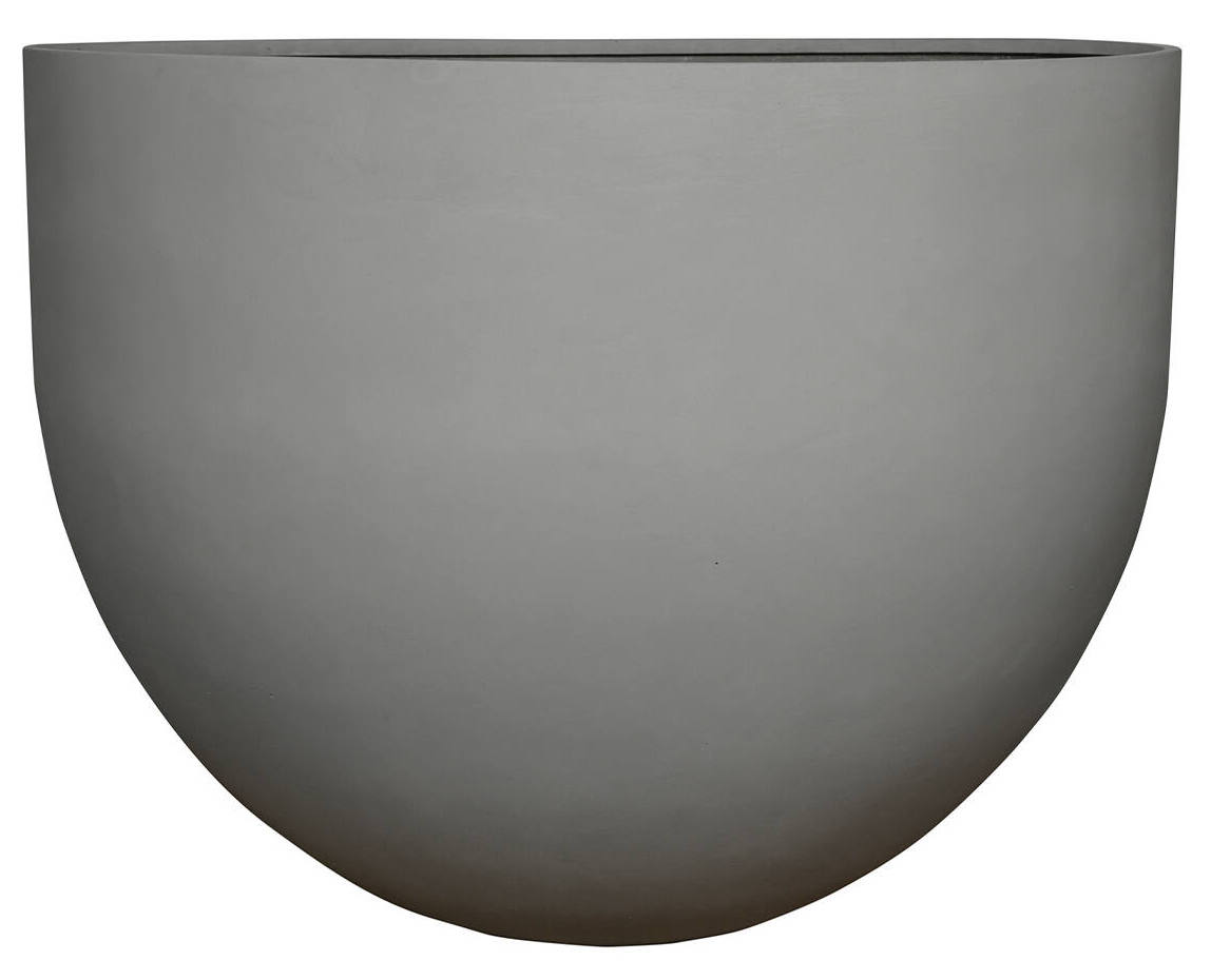 Pottery Pots Květináč Jumbo Mila, barva mlhavě šedá, více velikostí - PotteryPots Velikost: L - ø 120 cm | v. 91,5 cm