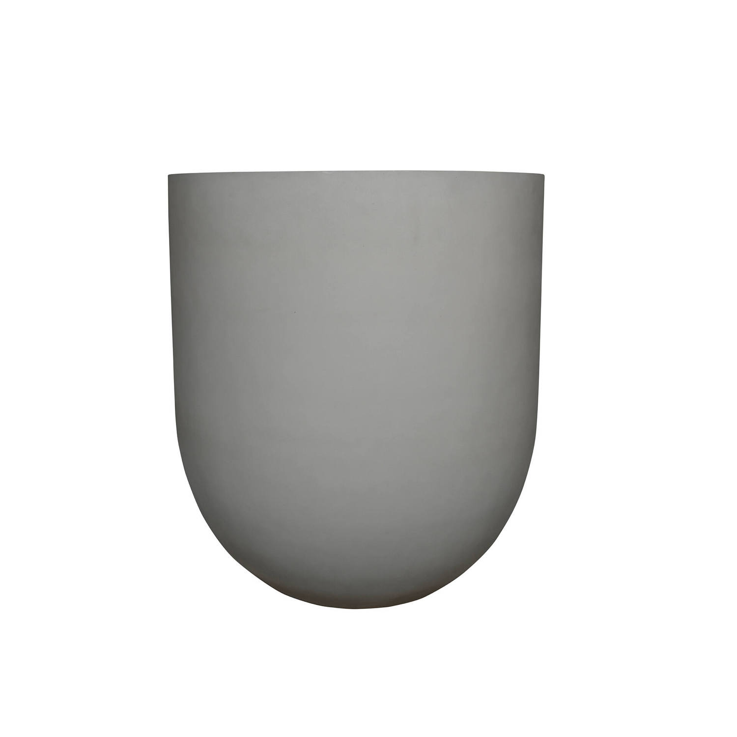 Levně Pottery Pots Květináč Jumbo Lex, barva mlhavě šedá, více velikostí - PotteryPots Velikost: S - ø 80 cm | v. 88 cm