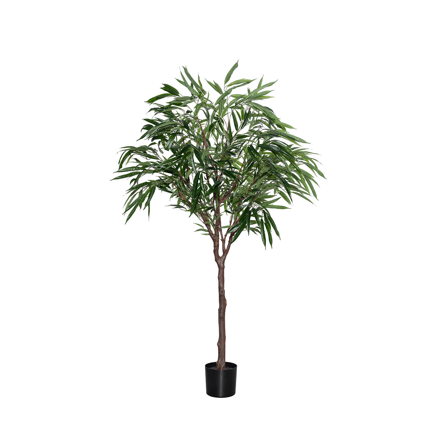 Levně Pottery Pots Realistický umělý strom Fíkus Alii, více velikostí - PotteryPots Velikost: L - ø 70 cm | v. 180 cm
