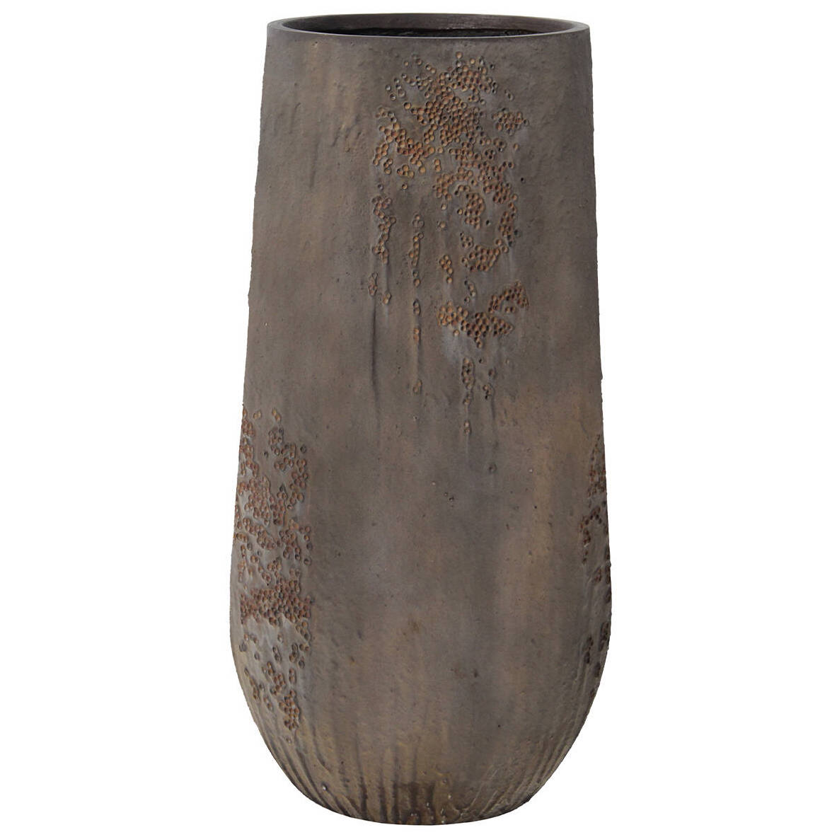 Levně Pottery Pots Květináč Nax, barva imperiální hnědá, více velikostí - PotteryPots Velikost: L - ø 50 cm | v. 100 cm