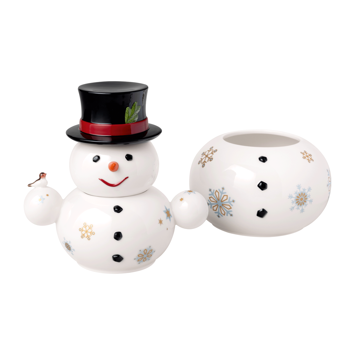 Vánoční dóza sněhulák, kolekce Christmas Toys Memory - Villeroy & Boch