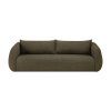 21404 Figur sofa Eden fabric 3 seater front cut HQ