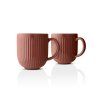 887951 Legio Nova Palette Mug 38 cl 2 pcs Redbrown 2 TEST2 aRGB High