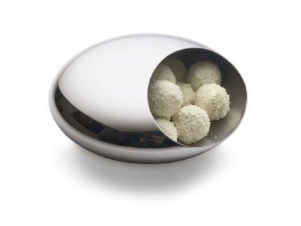 Cocoon édesség tál, acél, 16cm - Philippi