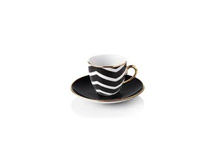 cafe turc selamlique collection zigzag noir