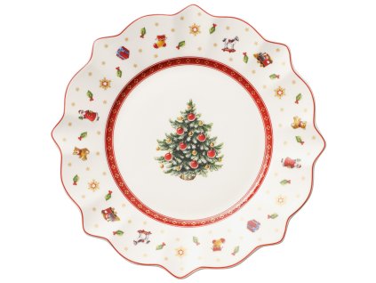 41819 vanocni salatovy talir kolekce toy s delight villeroy boch