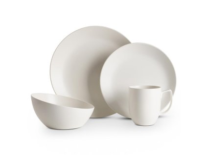 MT1302 Orbit 4pc Place Setting Starry White