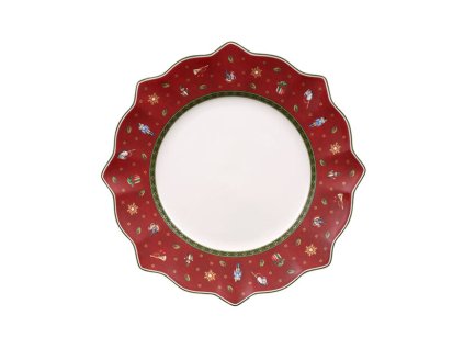 Jídelní talíř, červený, průměr 29 cm, kolekce Toy's Delight Villeroy & Boch 1