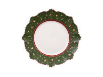 Jídelní talíř, zelený, průměr 29 cm, kolekce Toy's Delight Villeroy & Boch 1