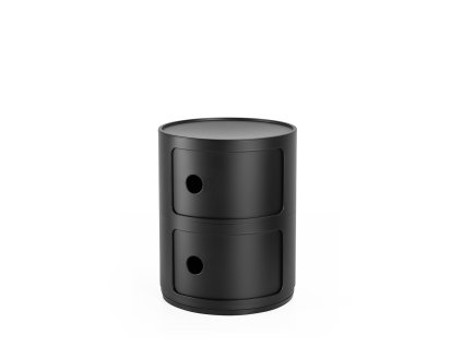 Kartell Componibili 4986 schwarz matt