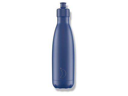 56594 termolahev chilly s bottles matna modra sportovni 500ml edice original