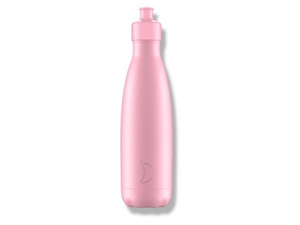 56606 termolahev chilly s bottles pastelove ruzova sportovni 500ml edice original