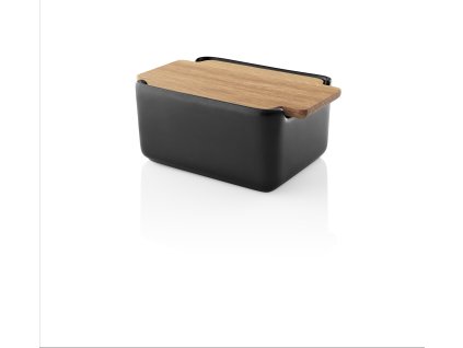 502769 Nordic kitchen butter dish with oak lid oppefra aRGB High