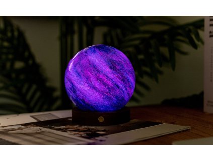 AstraGlass RGB lámpa, több változatban - Gingko (variáns Galaxy Breeze - nagy)