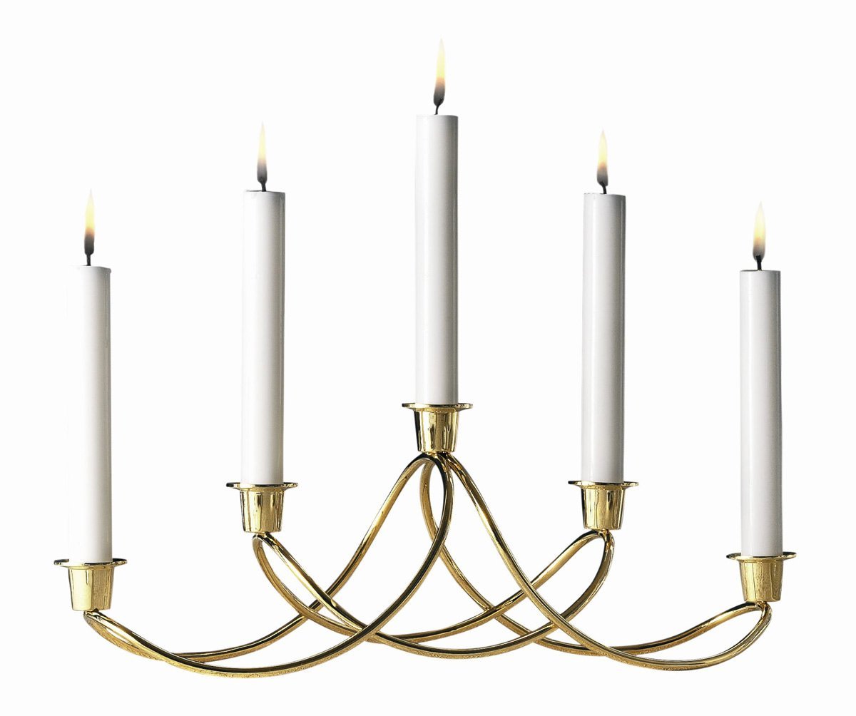 Gyertyatartó Harmony 24 karátos aranyozással - Georg Jensen akciós termékkép 1