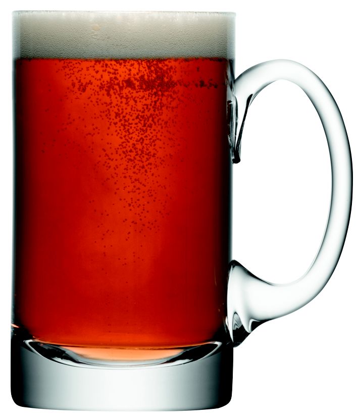 LSA Bar beer jug, 750ml, handmade