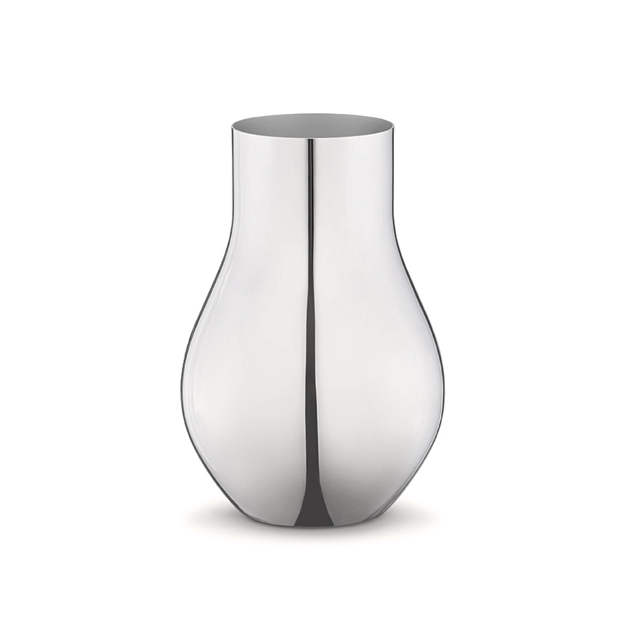 Rozsdamentes acél Cafu váza, közepes - Georg Jensen akciós termékkép 1