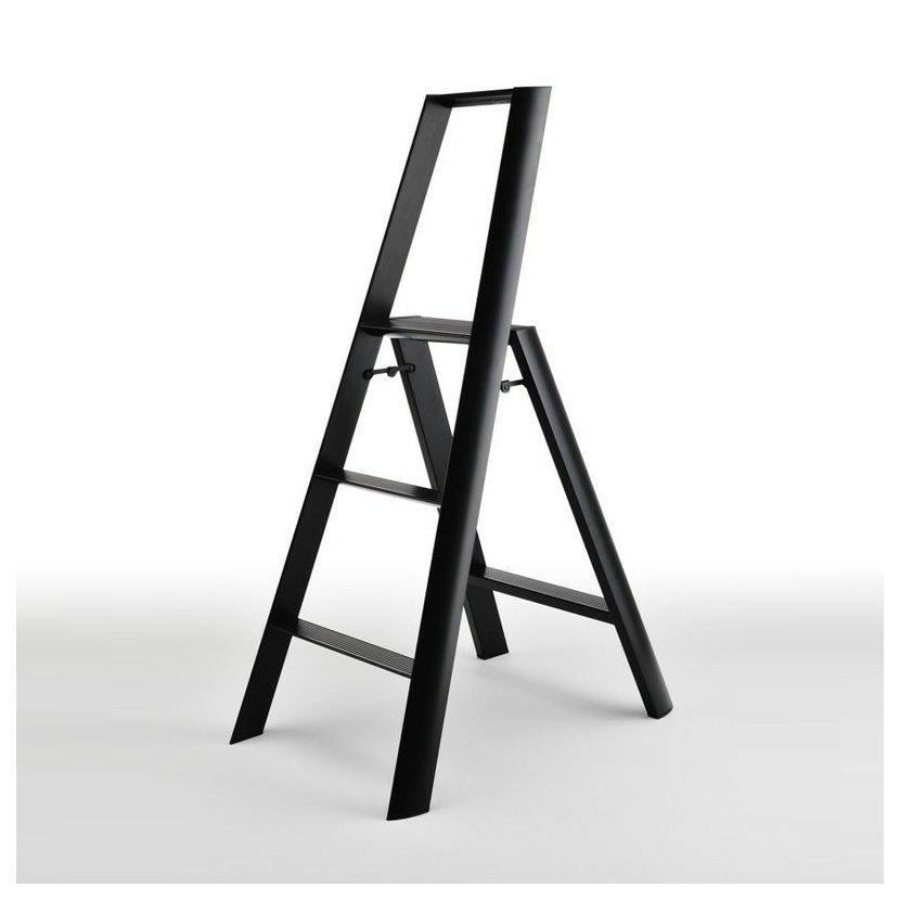 Létra, nagy, fekete- Lucano akciós termékkép 1