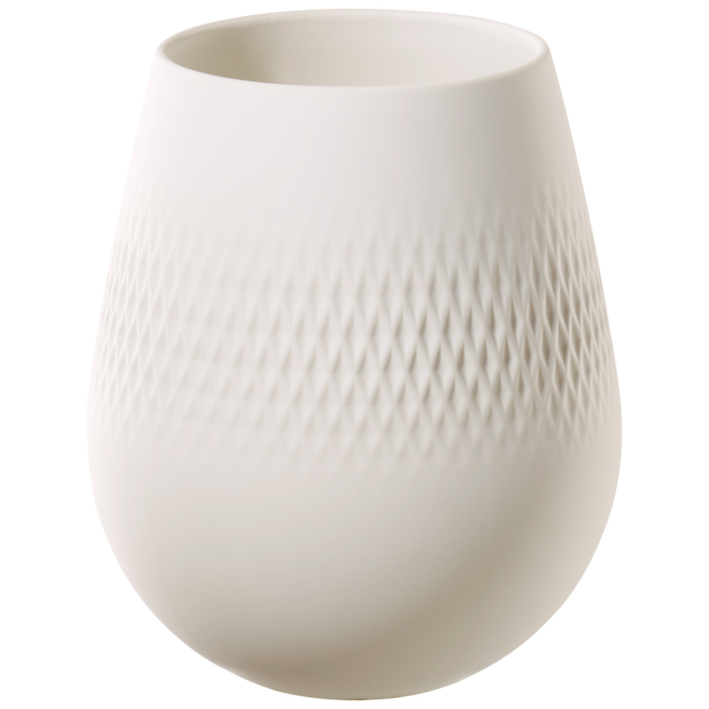 Carré váza, kicsi, Manufacture Collier blanc kollekció - Villeroy & Boch akciós termékkép 1