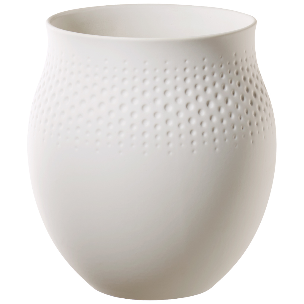 Pearl vase, large, Manufacture Collier blanc collection - Villeroy & Boch