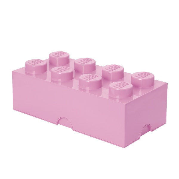 Taroló doboz 8-as, többféle típus - LEGO szín: világos rózsaszín akciós termékkép 1