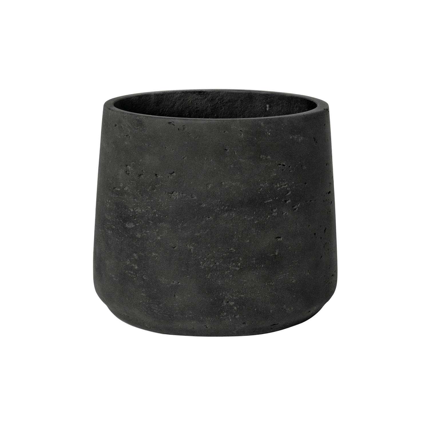 Pottery Pots Patt virágcserép, antik fekete, többféle méretben - PotteryPots méret: L - h 16,5 cm, ⌀ 20 cm akciós termékkép 1