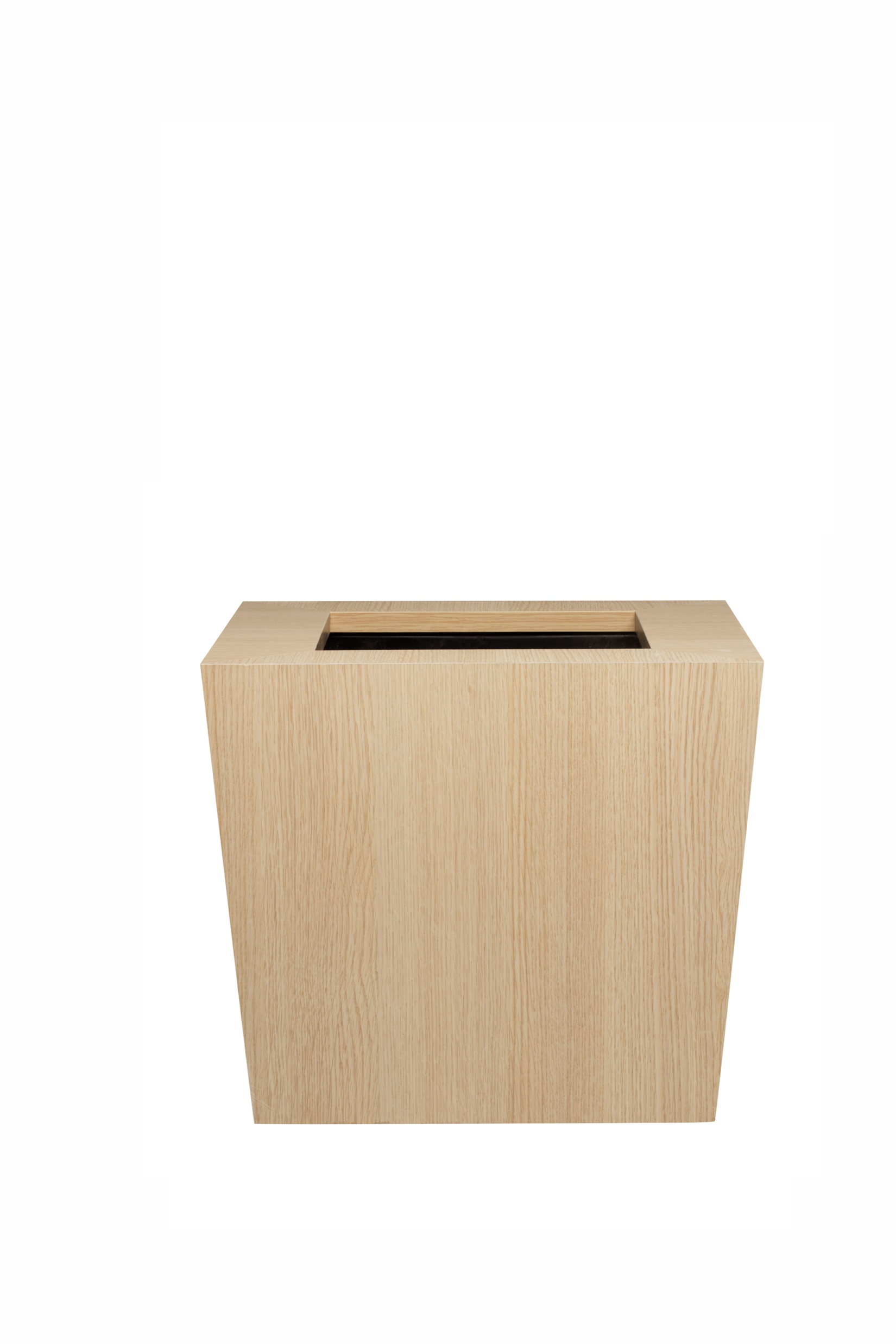 NATURA fa önöntöző ültetőgép, alacsony, többféle változatban - Hobby Flower méretek: 60x60x46, szín: világos tölgy akciós termékkép 1
