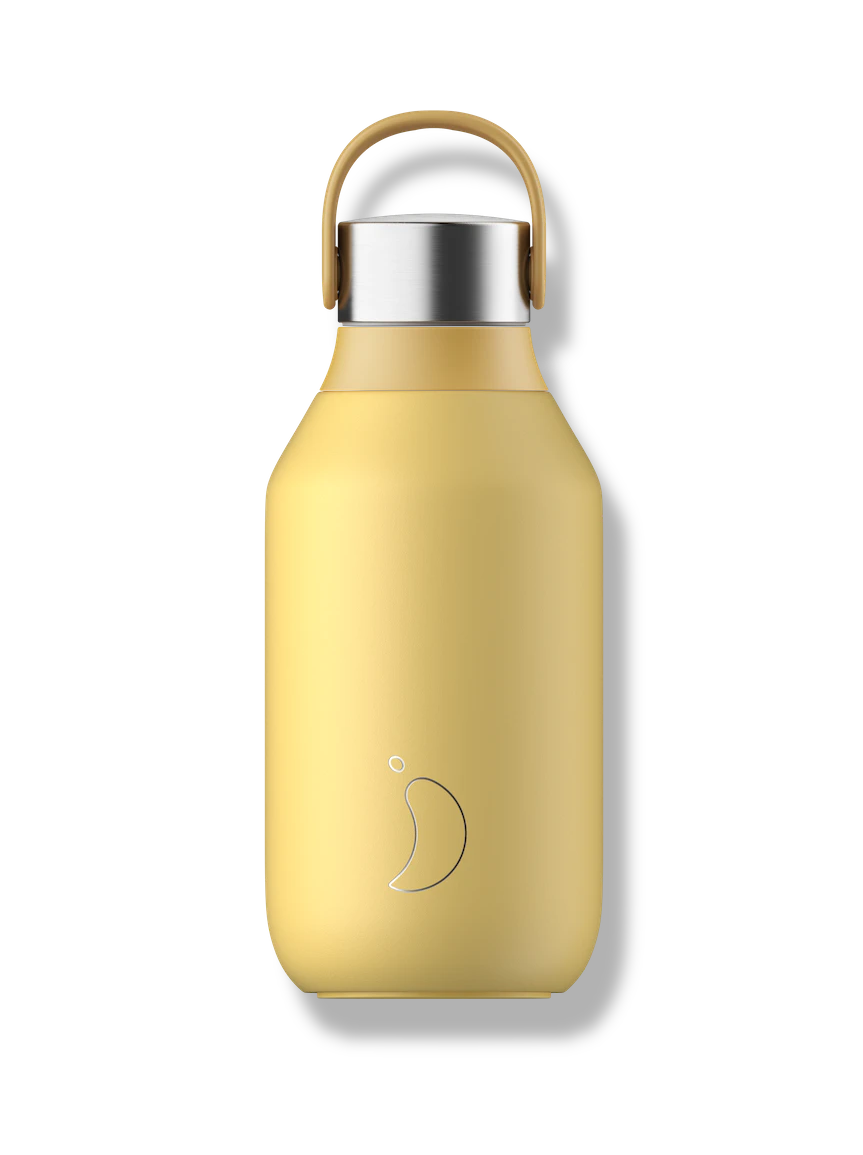 Chilly's Bottles termosz üveg - sárga pollen 350ml, Series 2 edition akciós termékkép 1