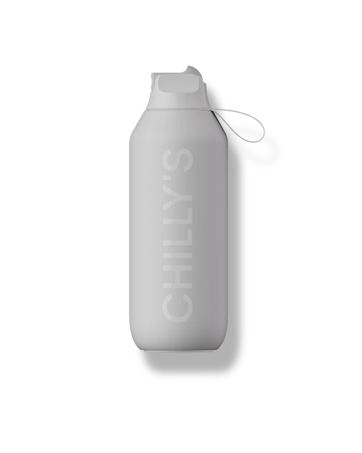Chilly's Bottles termosz palack - gránitszürke 500 ml, Series 2 Flip edition akciós termékkép 1