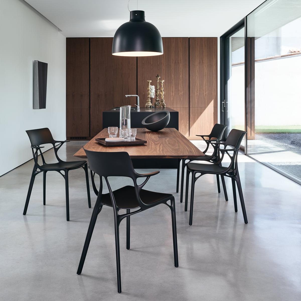 Kartell AI székőszék, több szénben szín: szürke termék 2. képe