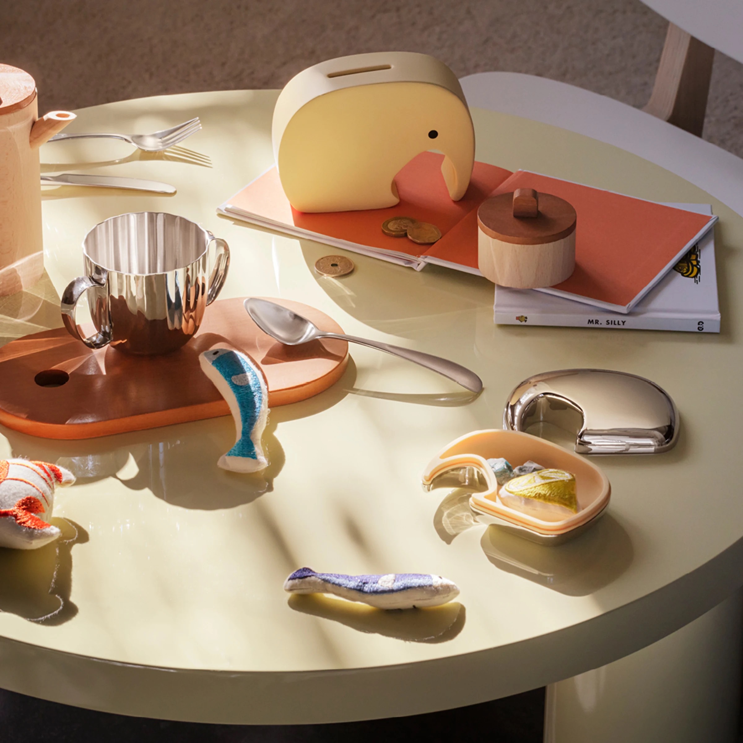 MINIPHANT malacpersely, sárga - Georg Jensen termék 2. képe