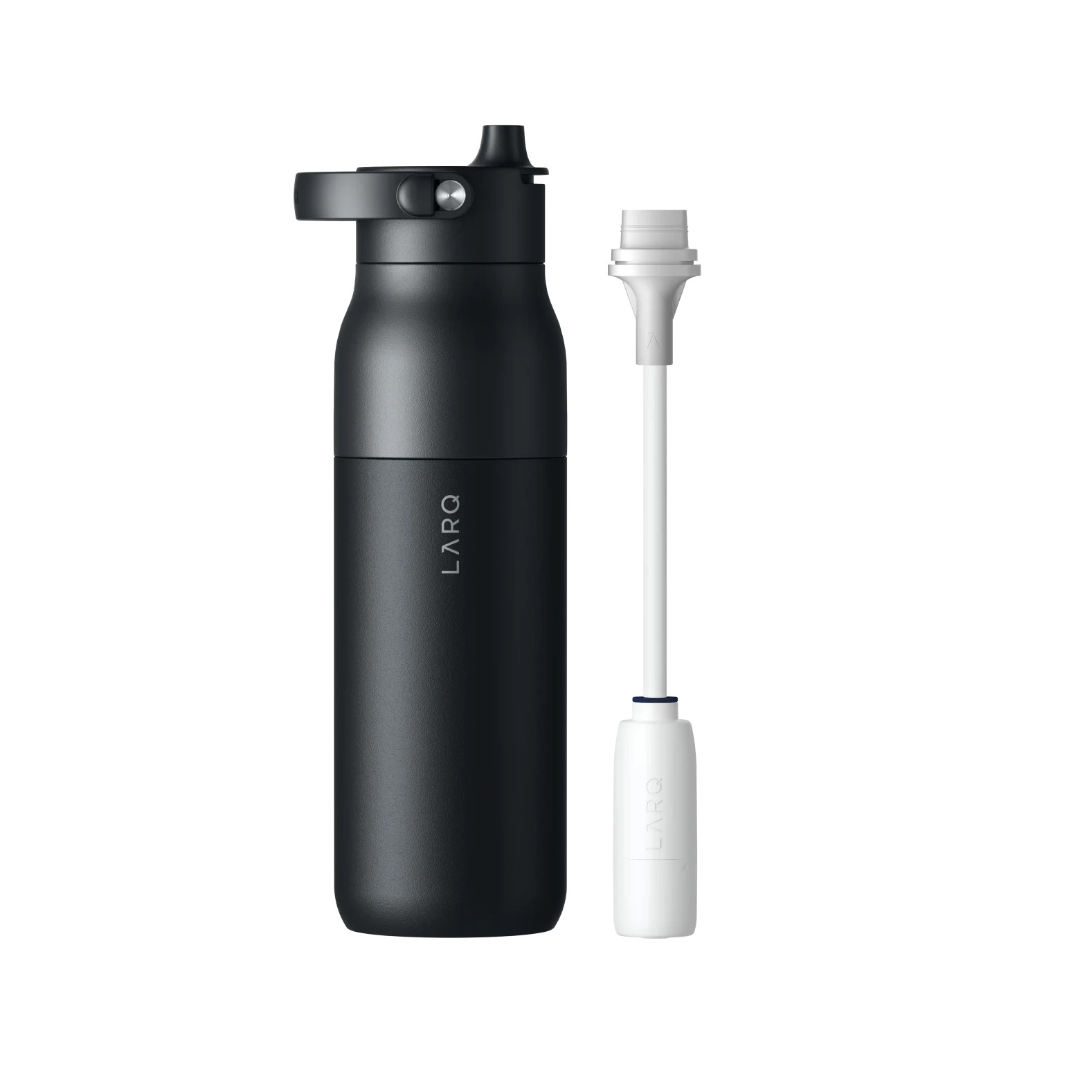 Swig Top Obszidián fekete szűrőpalack 1000 ml - LARQ akciós termékkép 1
