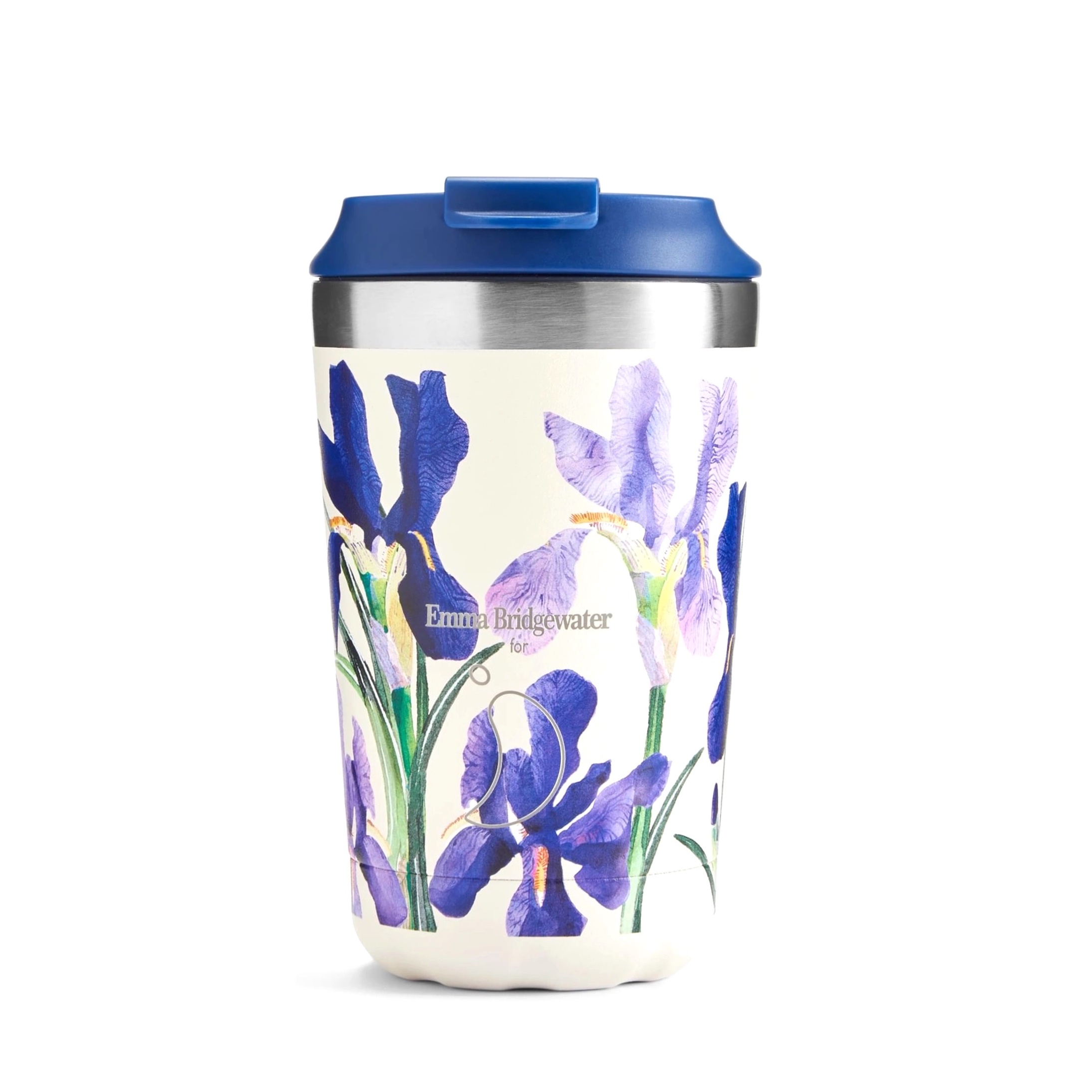 Chilly's Bottles termosz - Blue Iris 340ml, Emma Bridgewater/Eredeti kiadás akciós termékkép 1