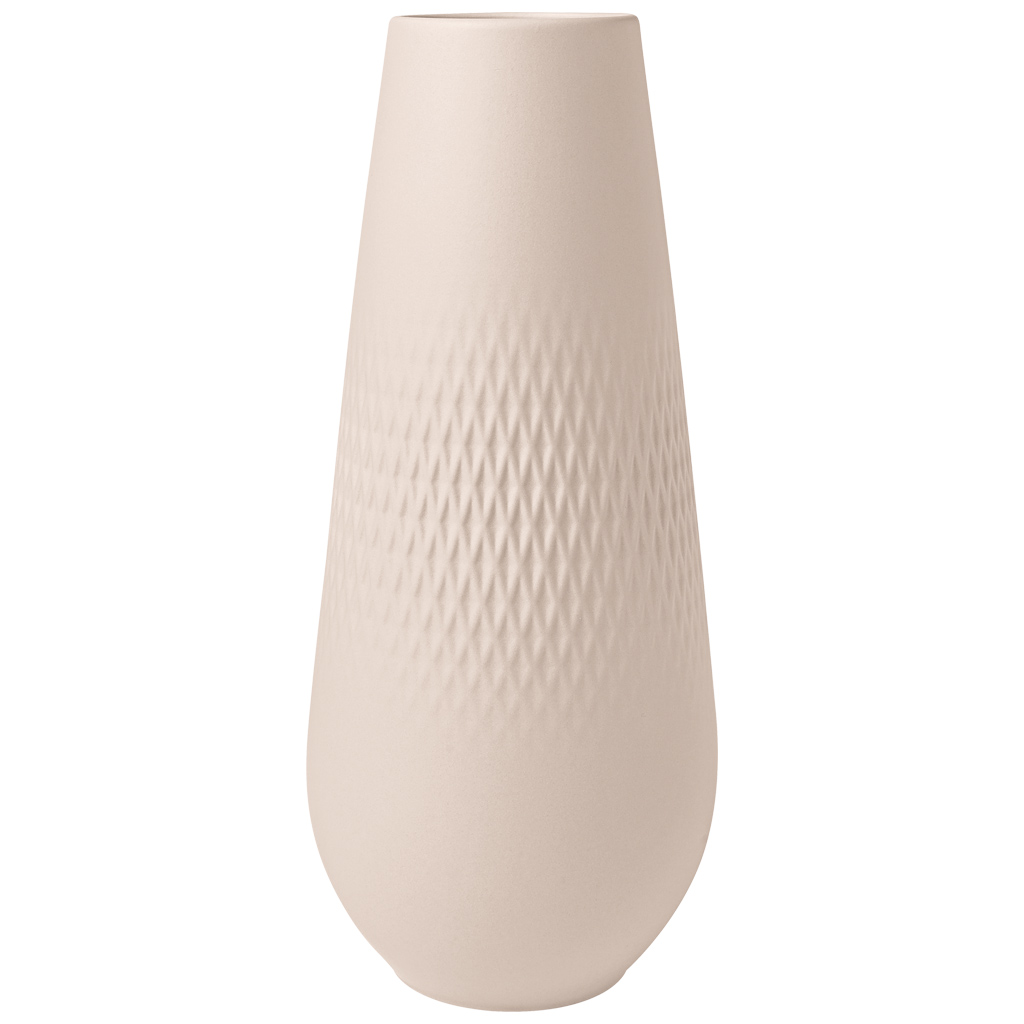 Magas Carré váza, Gyártás Collier bézs, m. 11,6 cm - Villeroy & Boch akciós termékkép 1