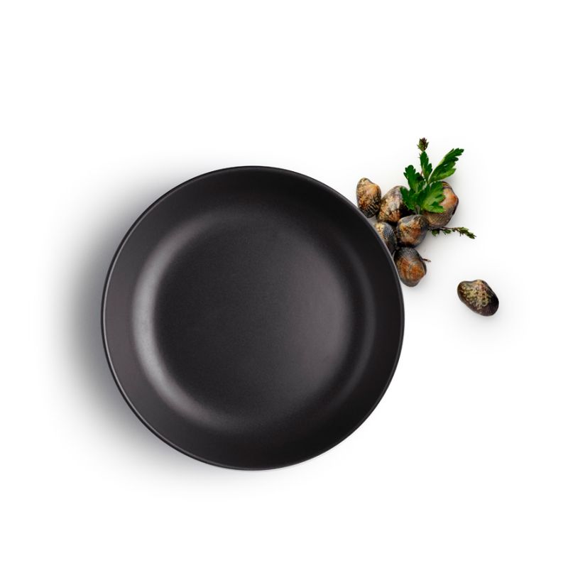 Talíř na polévku 20cm černý Nordic kitchen, Eva Solo akciós termékkép 1
