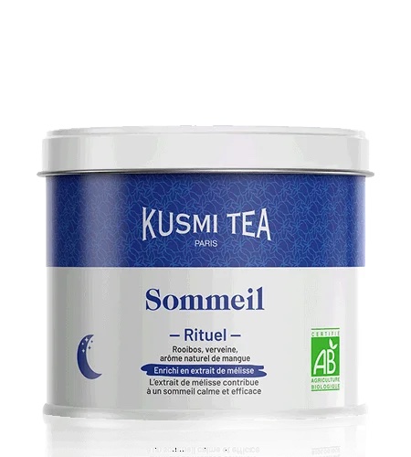 Kusmi Tea Bio Alvástea dobozos kiszerelésben 100g akciós termékkép 1