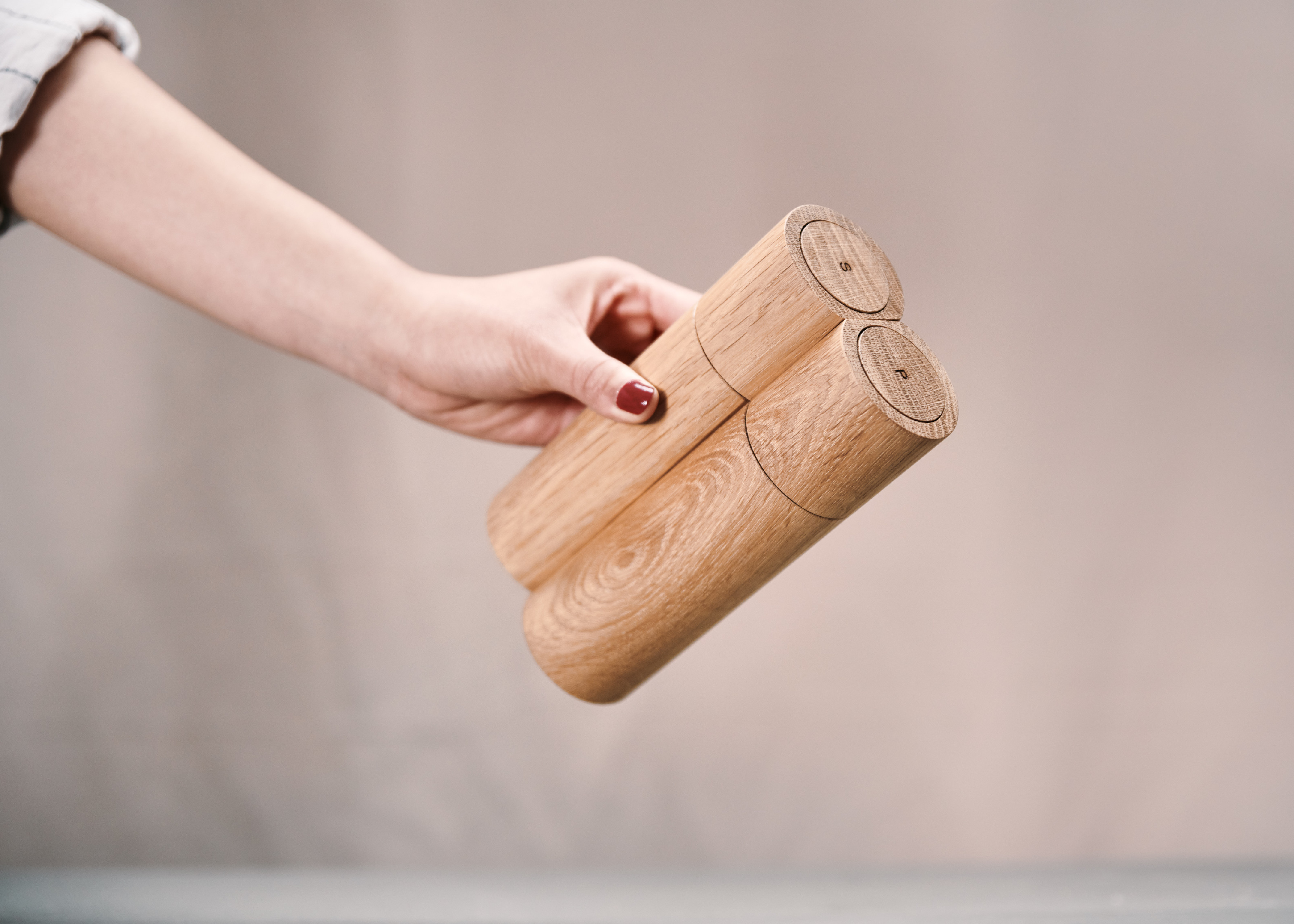 Mlýnky na sůl a pepř - P-salt & S-pepper - Clap Design termék 2. képe