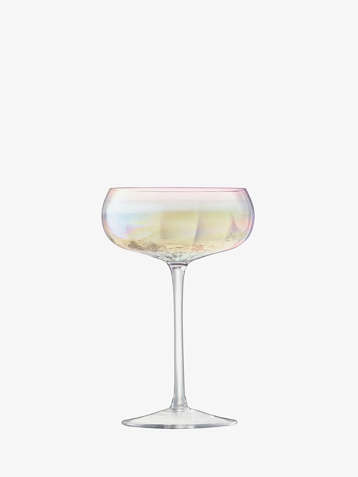 Široká sklenice na šampaňské Pearl, 300 ml, perleťová, set 4ks - LSA International akciós termékkép 1