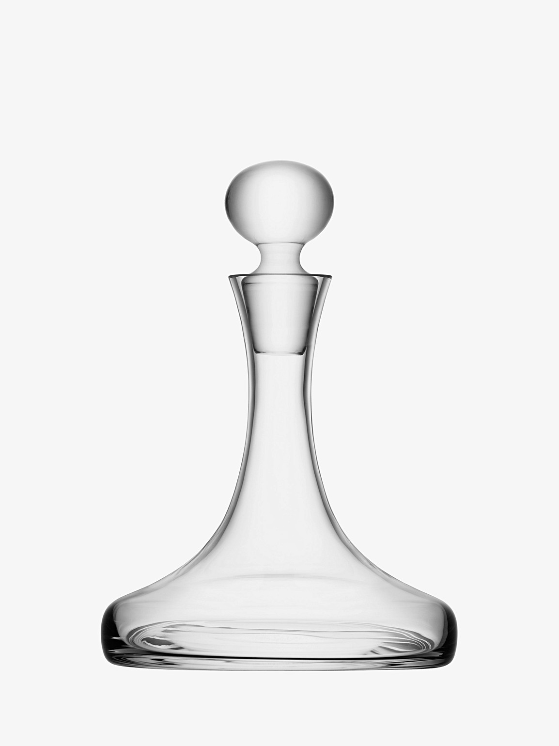 Široký dekantér Bar, 1 L, čirý - LSA International termék 2. képe