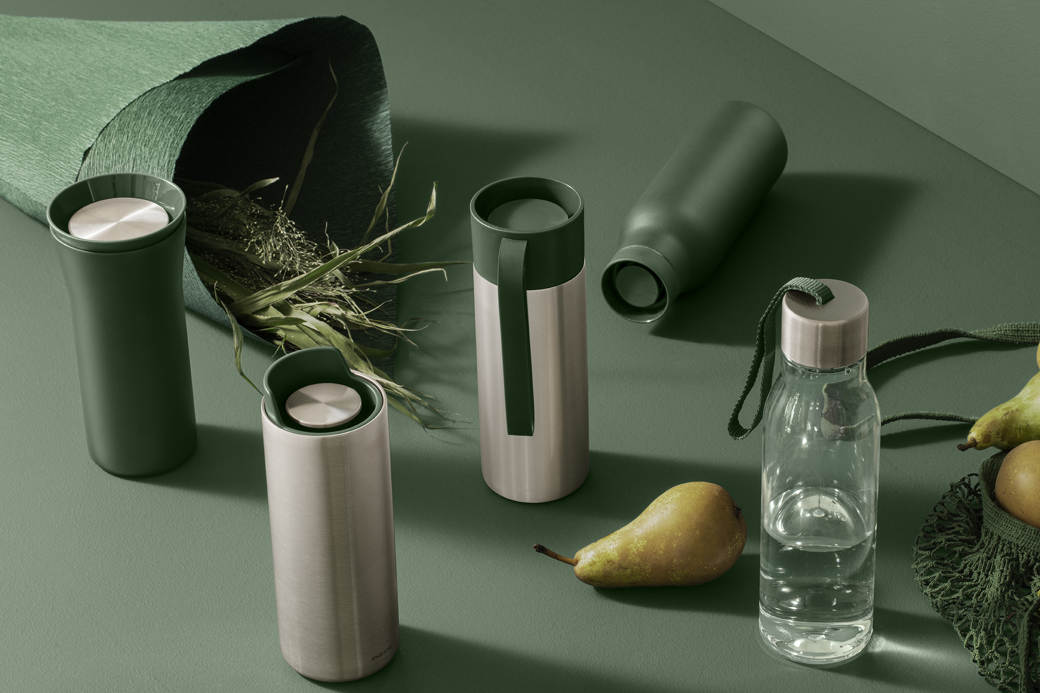 Thermo bögre To Go 350 ml, smaragdzöld - Eva Solo termék 2. képe