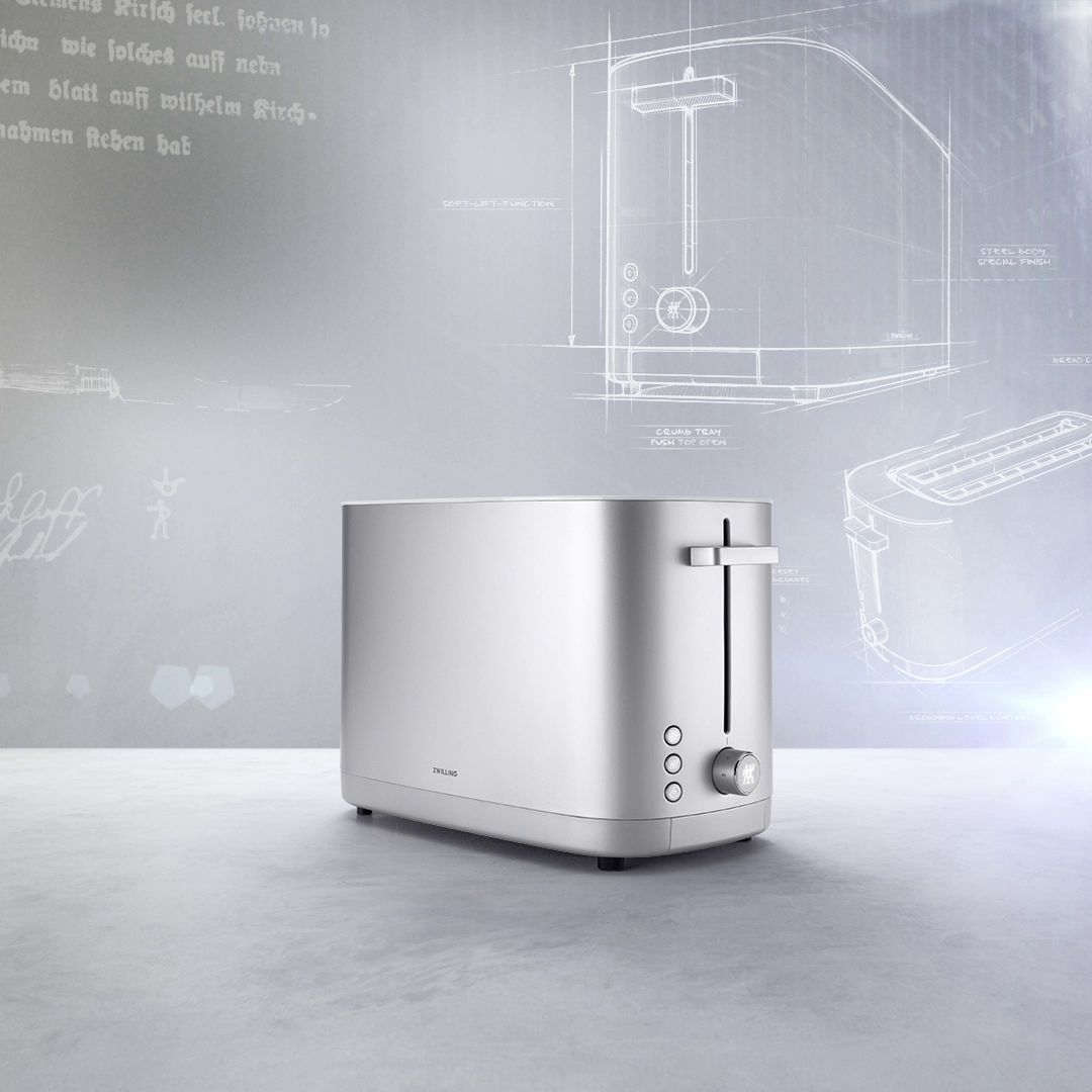 Toustovač Enfinigy, 2 plátkový, nerez, 1000W - Zwilling termék 2. képe