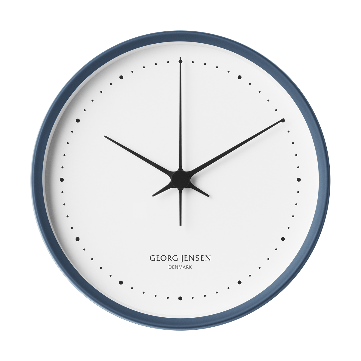 Modré nerezové hodiny Henning Koppel, 22 cm - Georg Jensen akciós termékkép 1