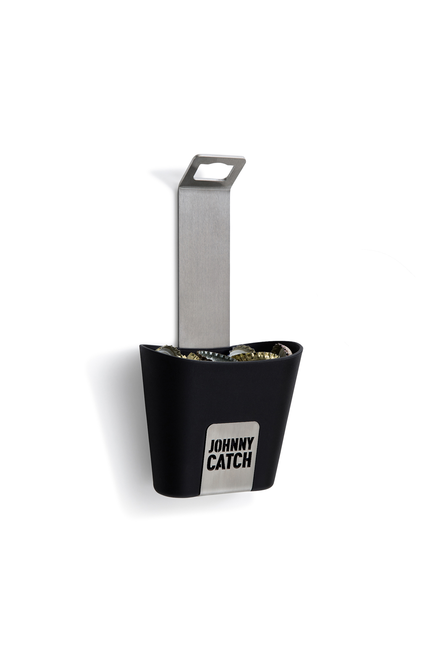 Nástěnný otvírák s kapsou na víčka JOHNNY CATCH CUP - Höfats akciós termékkép 1