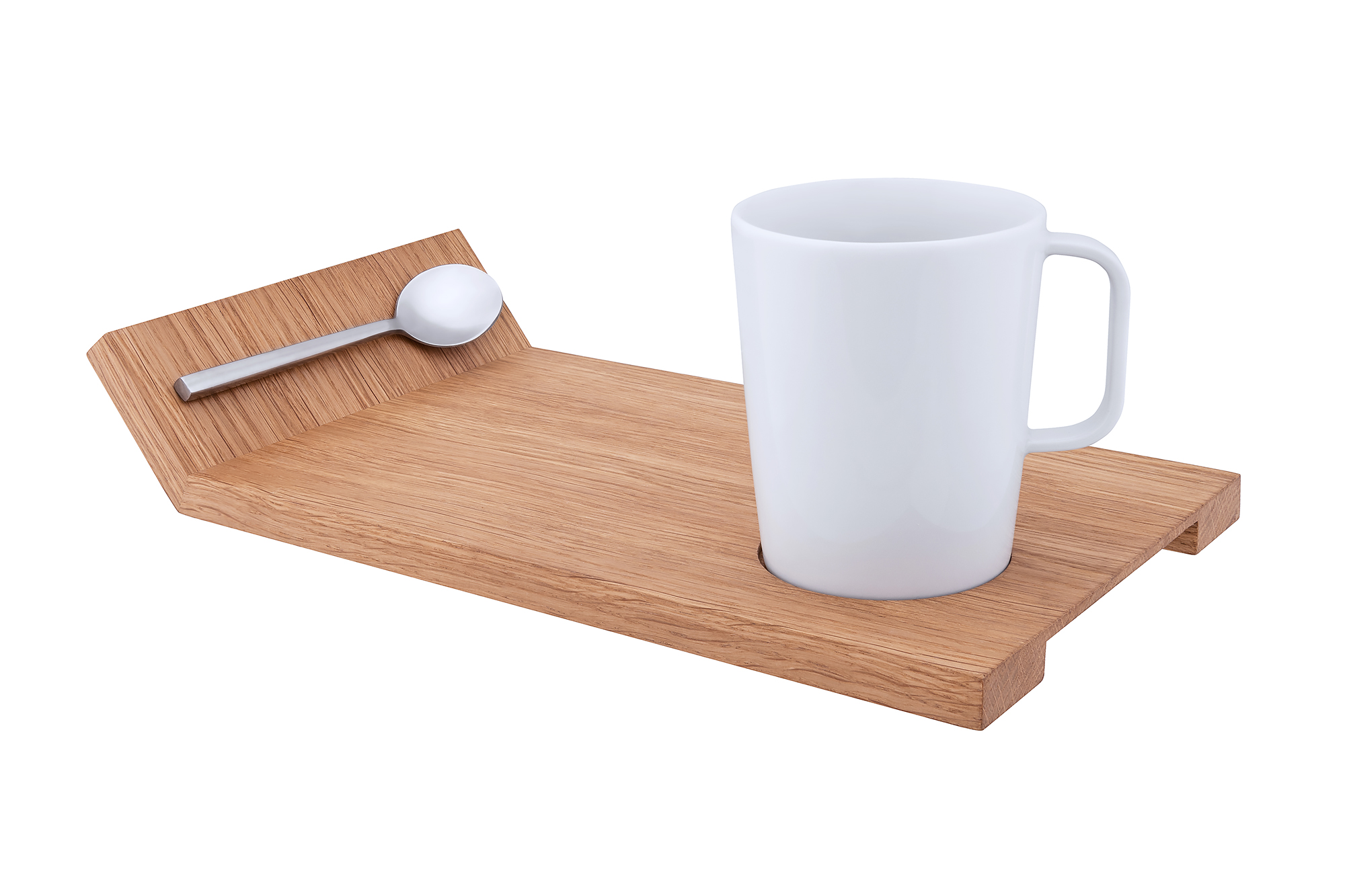 Téglalap alakú porcelán fehér - Clap Design akciós termékkép 1