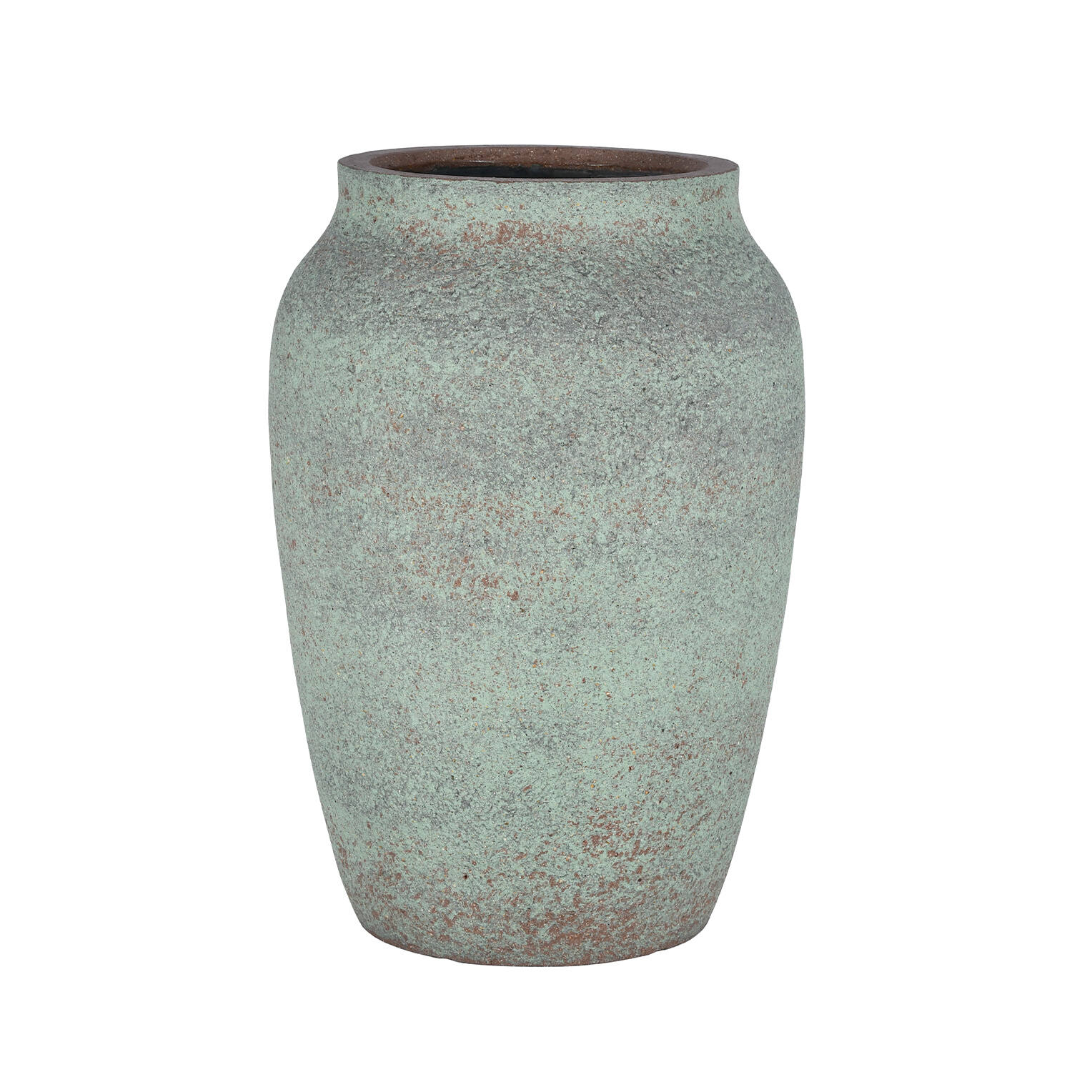 Pottery Pots Hera virágcserép, rusztikus zöld színű, L-es méret - ø 51 cm | m. 74 cm - PotteryPots akciós termékkép 1