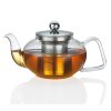 Teáskanna TIBET 0,4 L üveg / rozsdamentes acél - Küchenprofi (kötet 1,2 L)